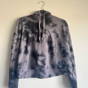 Purple tie dye sweatshirt